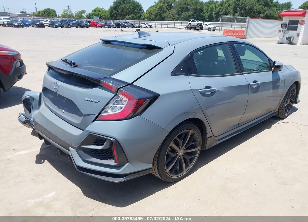 2021 HONDA CIVIC SPORT VIN: SHHFK7H43MU228536