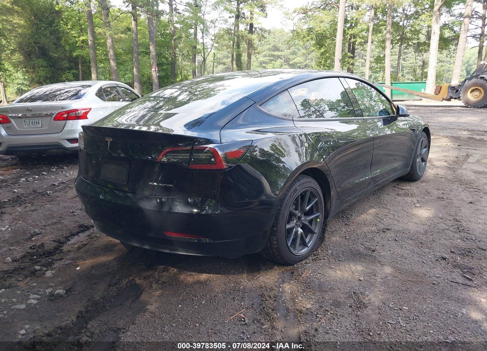 2021 TESLA MODEL 3 LONG RANGE DUAL MOTOR ALL-WHEEL DRIVE VIN: 5YJ3E1EB6MF974376
