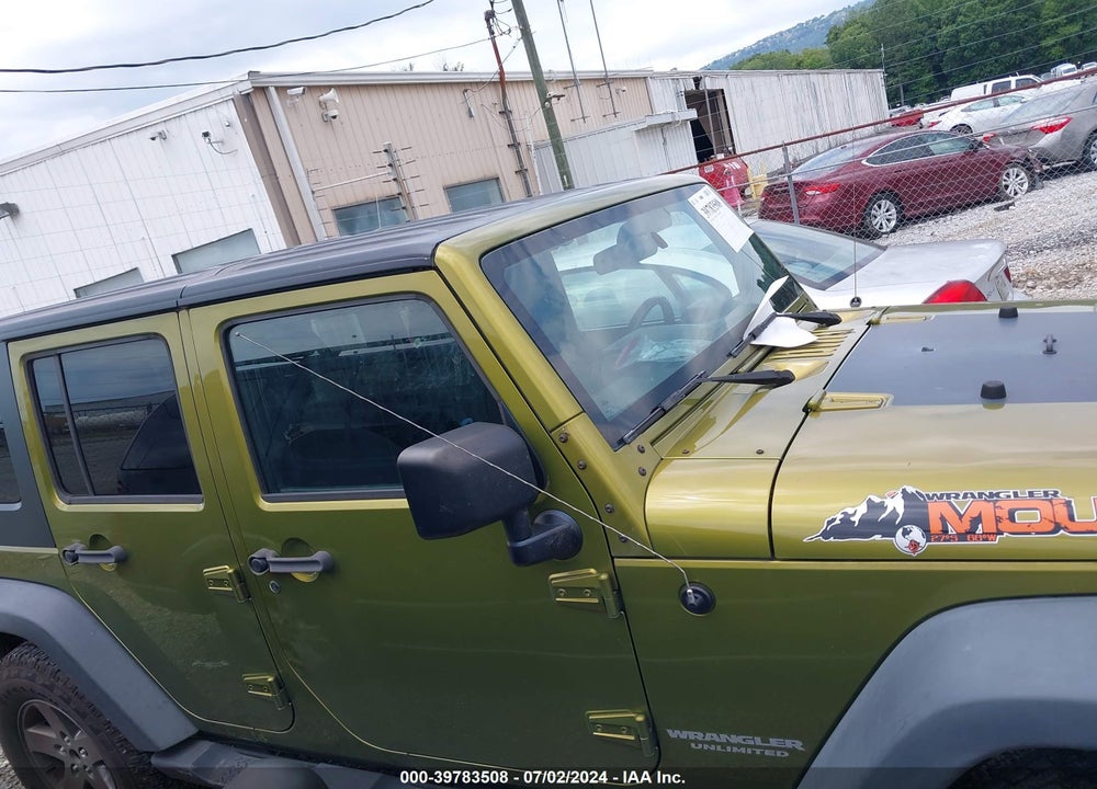 2010 JEEP WRANGLER UNLIMITED SPORT VIN: 1J4BA3H14AL191842