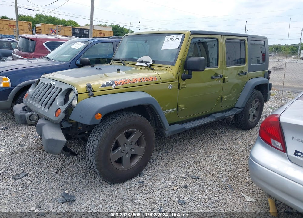 2010 JEEP WRANGLER UNLIMITED SPORT VIN: 1J4BA3H14AL191842
