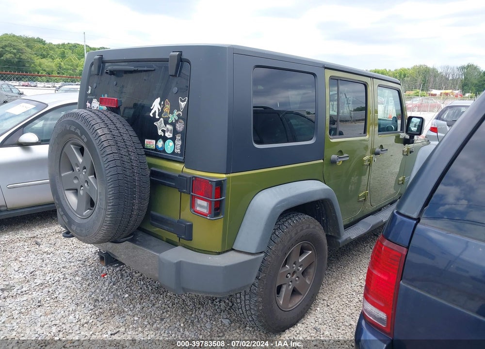 2010 JEEP WRANGLER UNLIMITED SPORT VIN: 1J4BA3H14AL191842