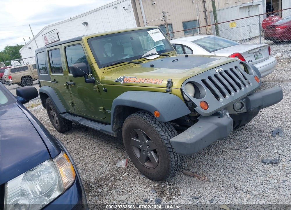 2010 JEEP WRANGLER UNLIMITED SPORT VIN: 1J4BA3H14AL191842