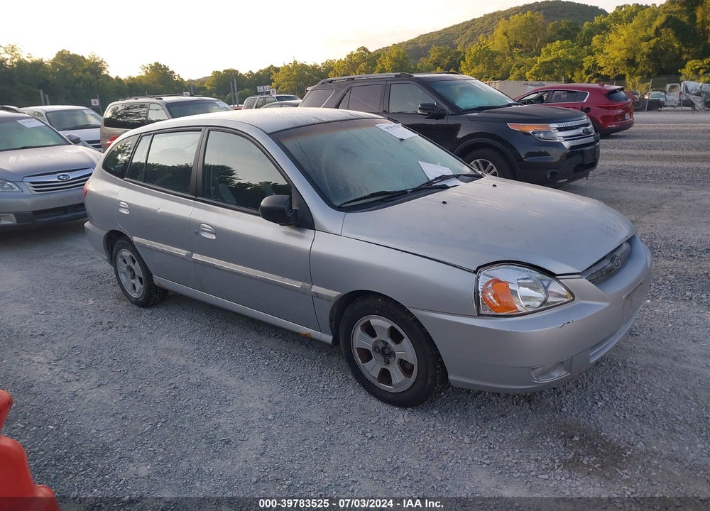 2005 KIA RIO CINCO VIN: KNADC165456266673