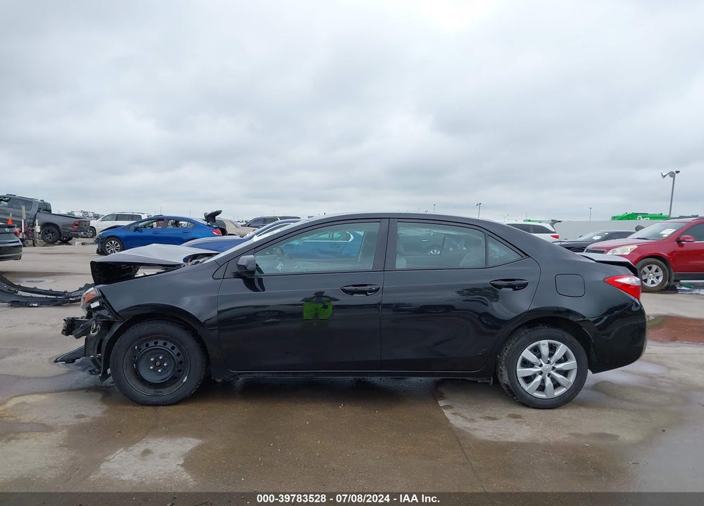2016 TOYOTA COROLLA LE VIN: 2T1BURHE2GC559454