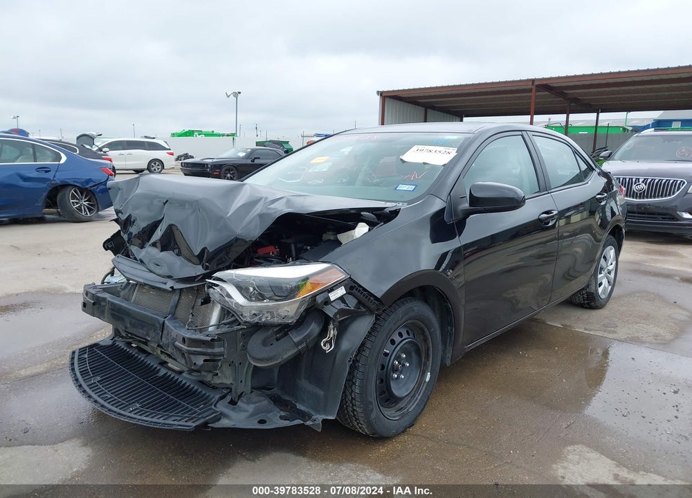 2016 TOYOTA COROLLA LE VIN: 2T1BURHE2GC559454