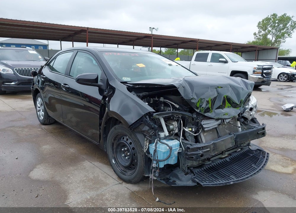 2016 TOYOTA COROLLA LE VIN: 2T1BURHE2GC559454