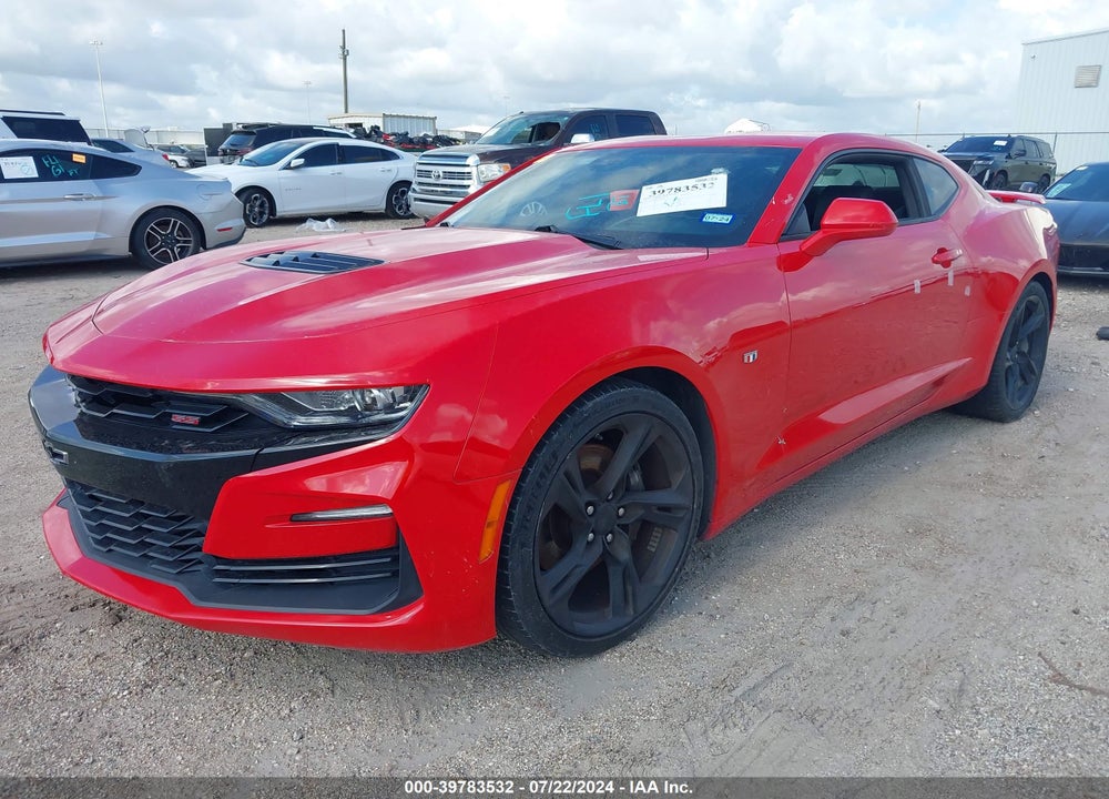 2019 CHEVROLET CAMARO 2SS VIN: 1G1FH1R75K0105766