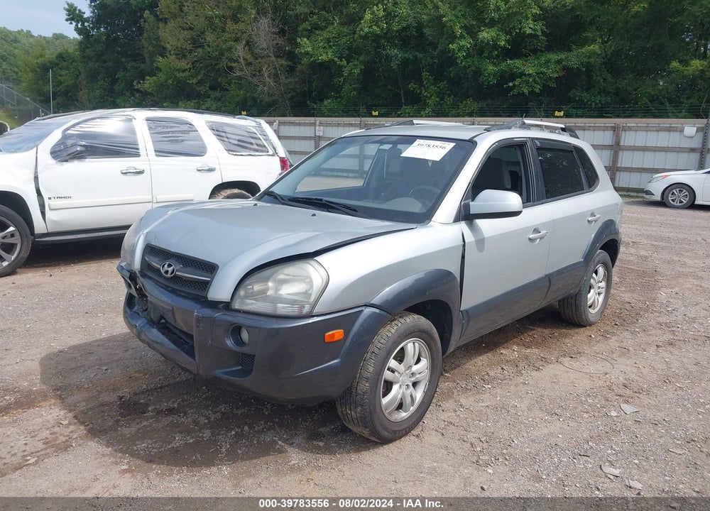 2008 HYUNDAI TUCSON LIMITED V6/SE VIN: KM8JN72DX8U867534