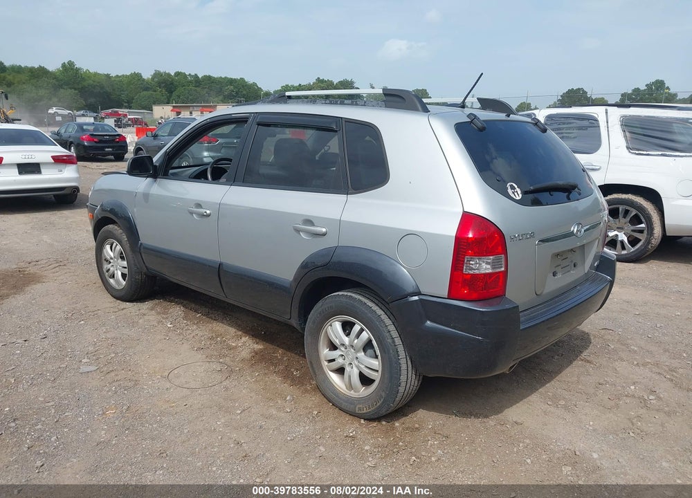 2008 HYUNDAI TUCSON LIMITED V6/SE VIN: KM8JN72DX8U867534
