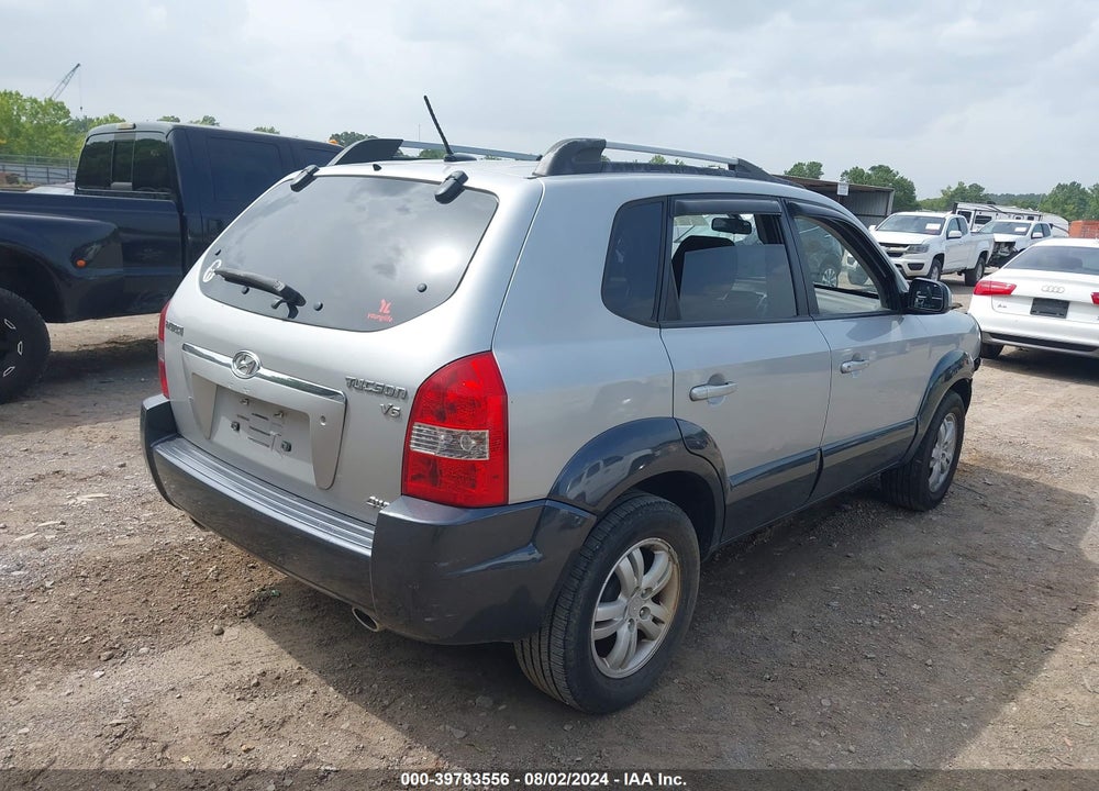2008 HYUNDAI TUCSON LIMITED V6/SE VIN: KM8JN72DX8U867534