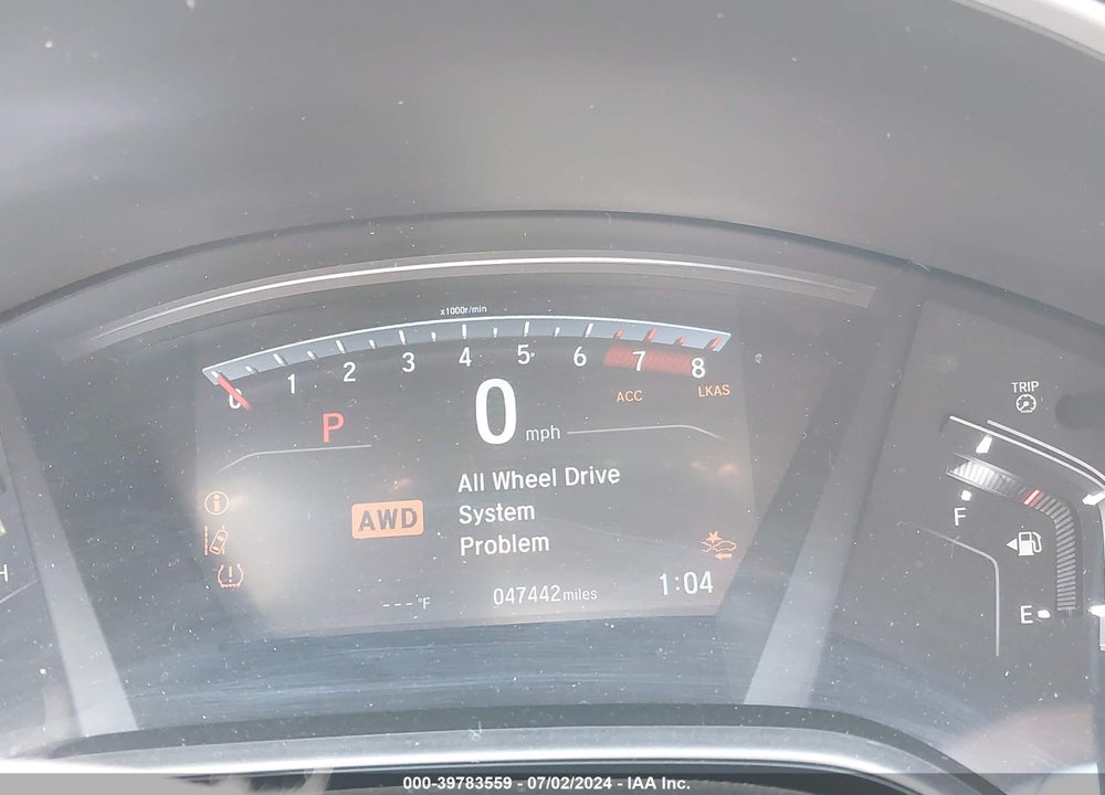 2019 HONDA CR-V EX-L VIN: 2HKRW2H81KH671016