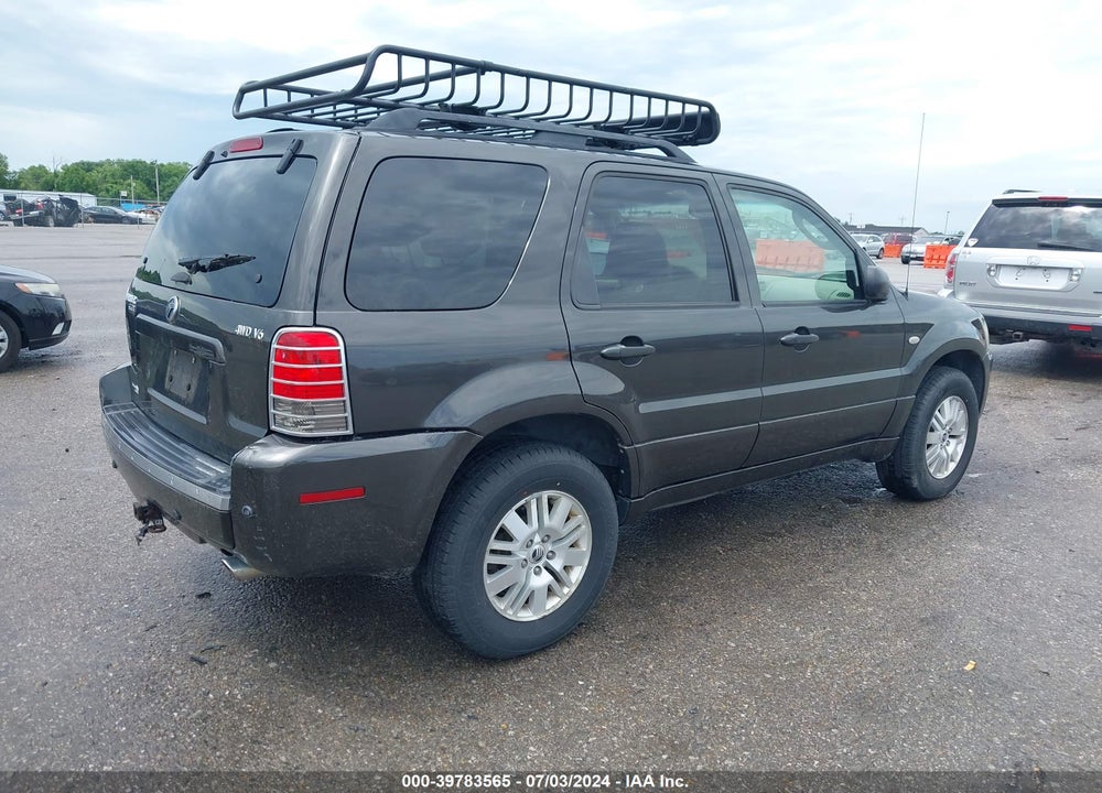 2006 MERCURY MARINER LUXURY/PREMIER VIN: 4M2CU57176DJ04199