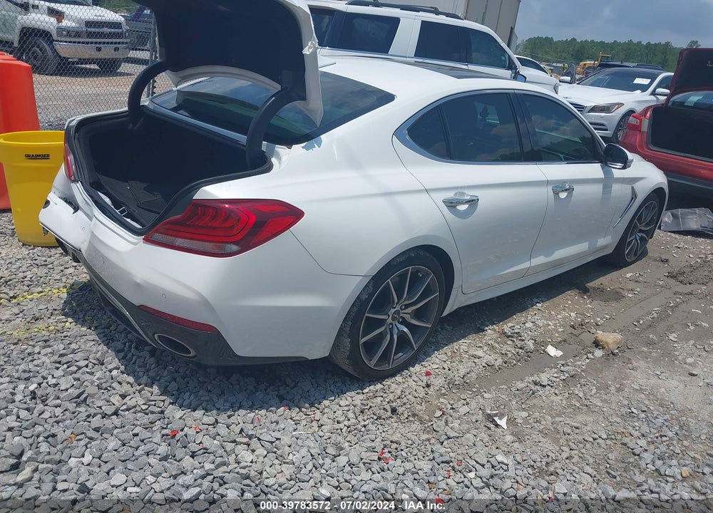 2021 GENESIS G70 3.3T RWD VIN: KMTG74LE7MU070376