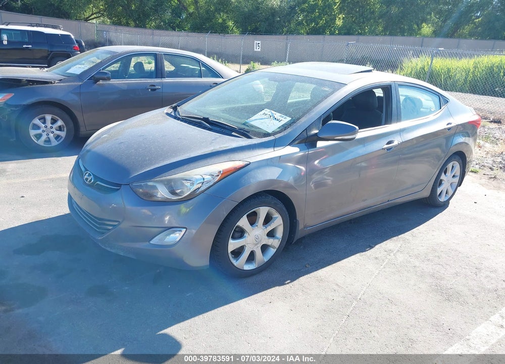 2013 HYUNDAI ELANTRA LIMITED VIN: 5NPDH4AE3DH436359
