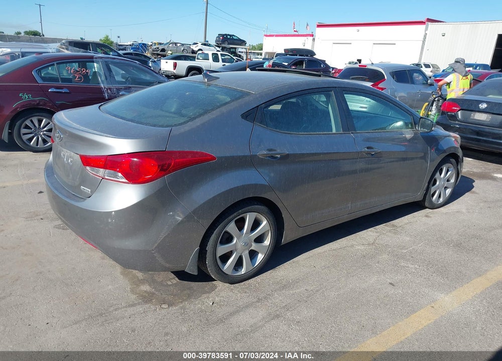 2013 HYUNDAI ELANTRA LIMITED VIN: 5NPDH4AE3DH436359