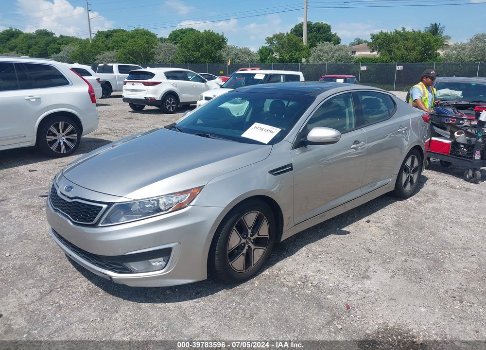2012 KIA OPTIMA HYBRID EX VIN: KNAGM4AD0C5010849