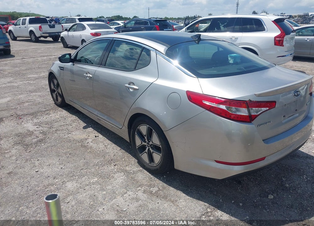 2012 KIA OPTIMA HYBRID EX VIN: KNAGM4AD0C5010849