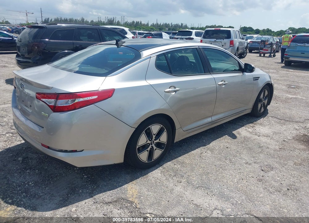 2012 KIA OPTIMA HYBRID EX VIN: KNAGM4AD0C5010849
