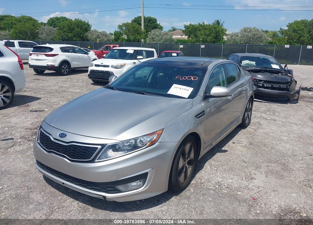 2012 KIA OPTIMA HYBRID EX VIN: KNAGM4AD0C5010849