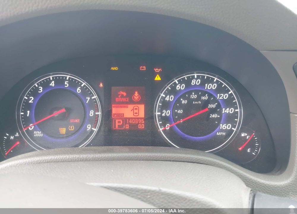 2009 INFINITI G37X VIN: JNKCV61F99M355421
