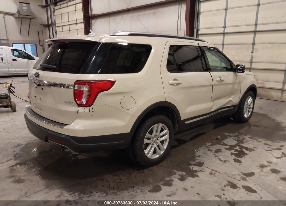 2018 FORD EXPLORER XLT VIN: 1FM5K8DH4JGC05999