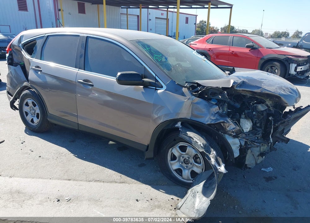 2013 HONDA CR-V LX VIN: 5J6RM3H36DL012454