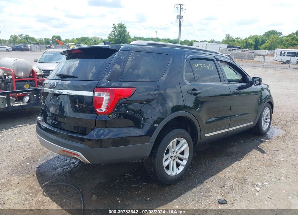 2017 FORD EXPLORER XLT VIN: 1FM5K7D81HGD62023