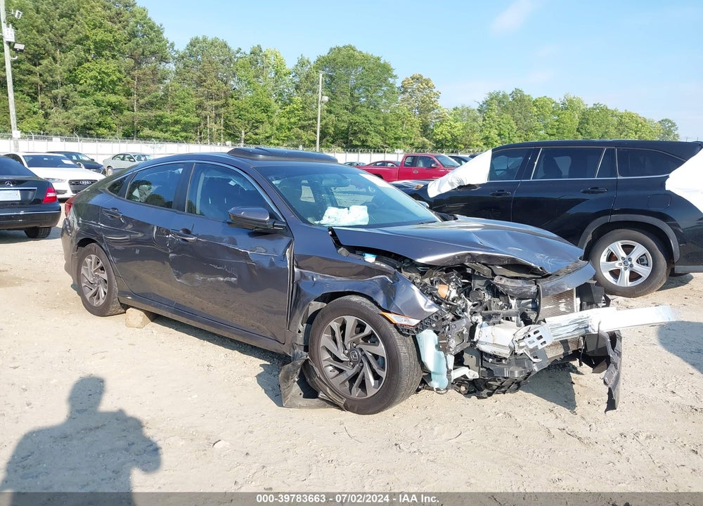 2017 HONDA CIVIC EX VIN: 19XFC2F77HE066551