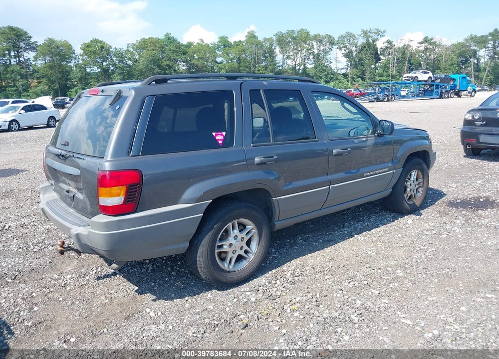 2002 JEEP GRAND CHEROKEE LAREDO VIN: 1J4GW48S12C169885