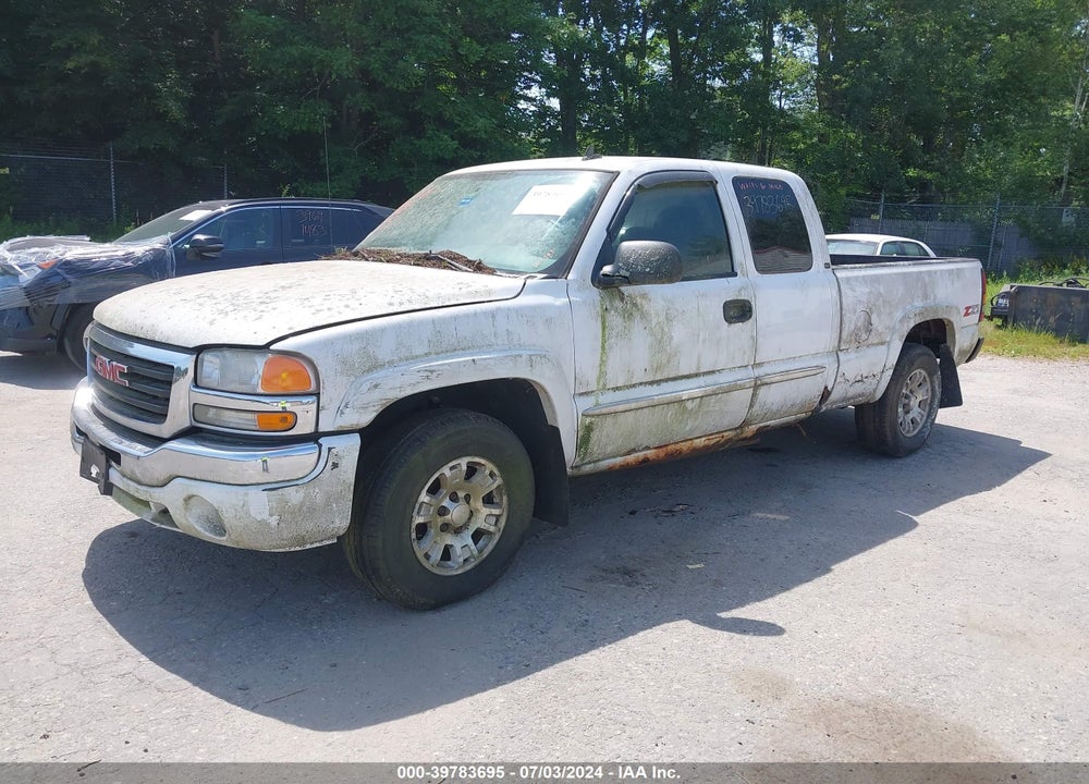 2007 GMC SIERRA 1500 CLASSIC SLT VIN: 1GTEK19B07Z114595