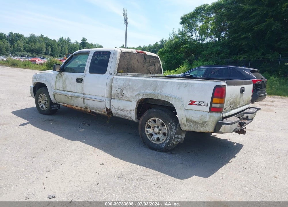 2007 GMC SIERRA 1500 CLASSIC SLT VIN: 1GTEK19B07Z114595