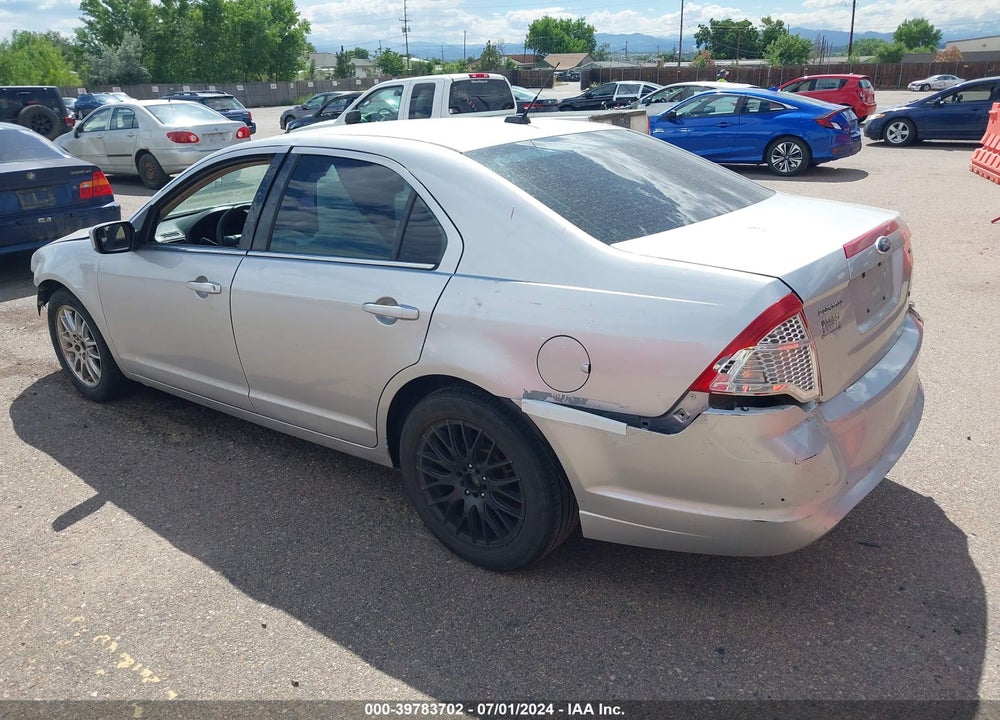 2011 FORD FUSION SE VIN: 3FAHP0HA1BR317936