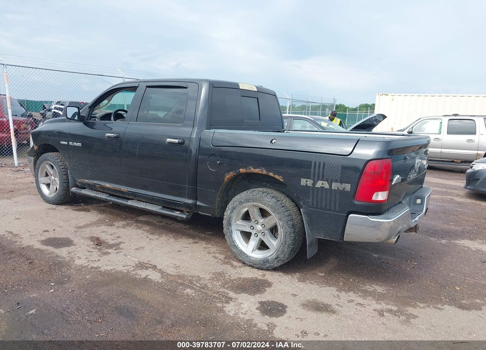 2009 DODGE RAM 1500 SLT/SPORT/TRX VIN: 1D3HV13T89J532191
