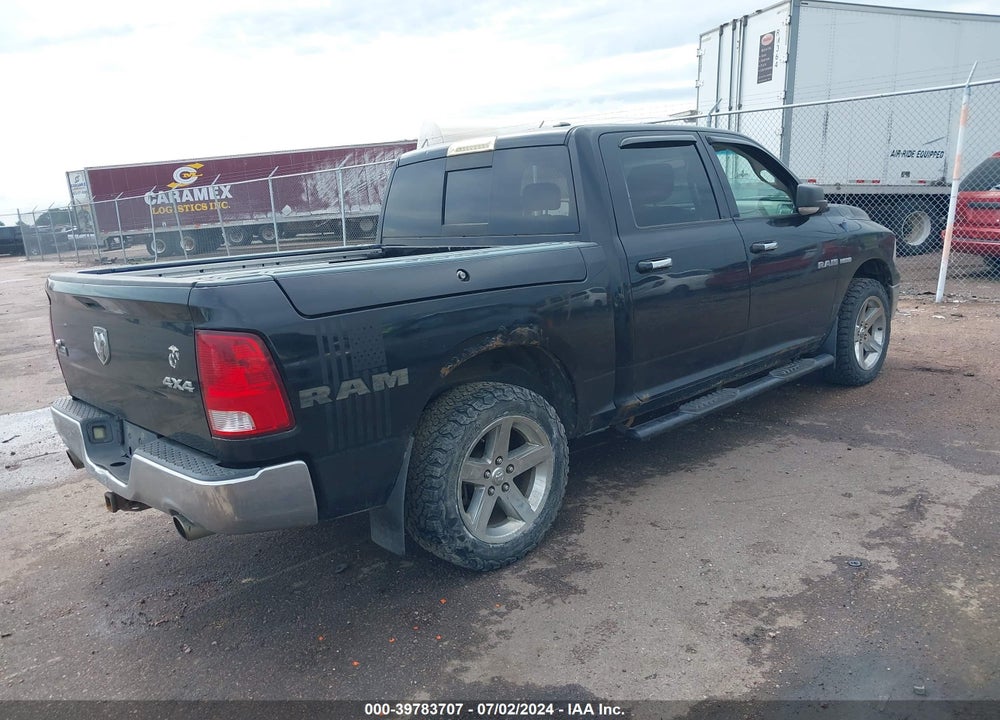 2009 DODGE RAM 1500 SLT/SPORT/TRX VIN: 1D3HV13T89J532191
