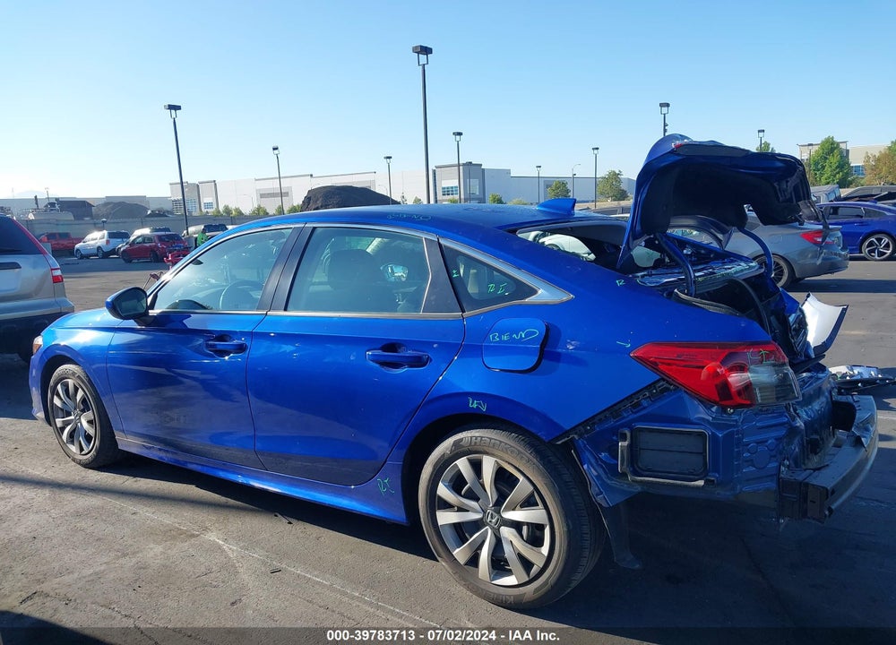 2023 HONDA CIVIC LX VIN: 2HGFE2F29PH534086