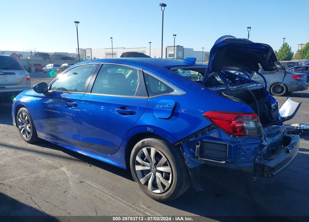 2023 HONDA CIVIC LX VIN: 2HGFE2F29PH534086