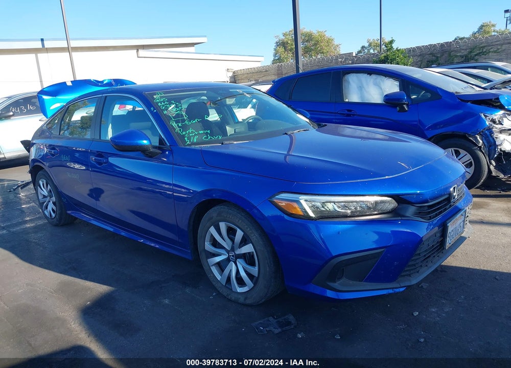 2023 HONDA CIVIC LX VIN: 2HGFE2F29PH534086