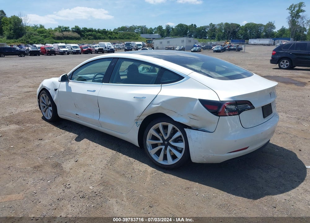 2020 TESLA MODEL 3 LONG RANGE DUAL MOTOR ALL-WHEEL DRIVE VIN: 5YJ3E1EB3LF621009