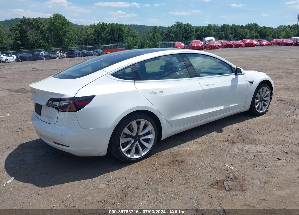 2020 TESLA MODEL 3 LONG RANGE DUAL MOTOR ALL-WHEEL DRIVE VIN: 5YJ3E1EB3LF621009