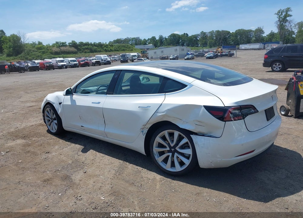 2020 TESLA MODEL 3 LONG RANGE DUAL MOTOR ALL-WHEEL DRIVE VIN: 5YJ3E1EB3LF621009