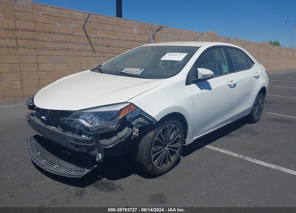 2015 TOYOTA COROLLA S PLUS VIN: 5YFBURHEXFP347139