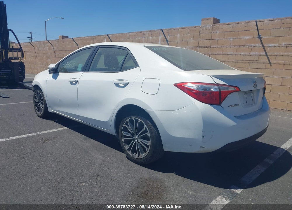2015 TOYOTA COROLLA S PLUS VIN: 5YFBURHEXFP347139