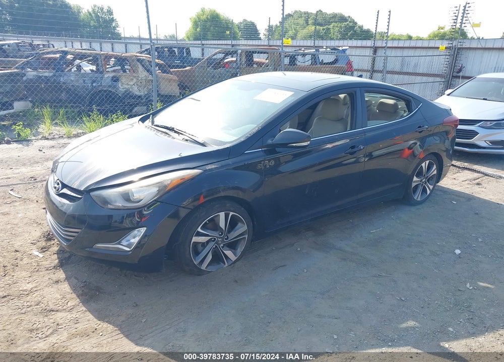 2015 HYUNDAI ELANTRA SPORT VIN: KMHDH4AH8FU380420