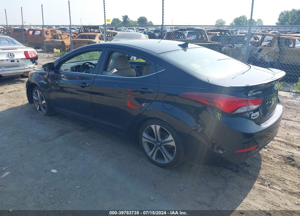 2015 HYUNDAI ELANTRA SPORT VIN: KMHDH4AH8FU380420