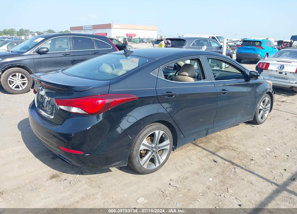 2015 HYUNDAI ELANTRA SPORT VIN: KMHDH4AH8FU380420