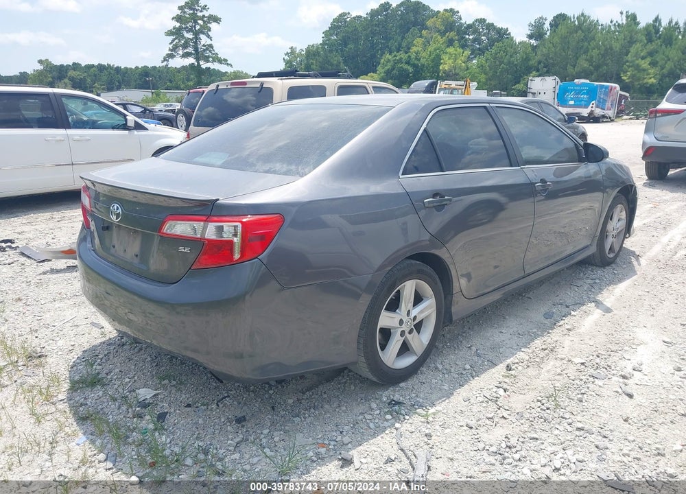 2014 TOYOTA CAMRY SE VIN: 4T1BF1FK2EU404063