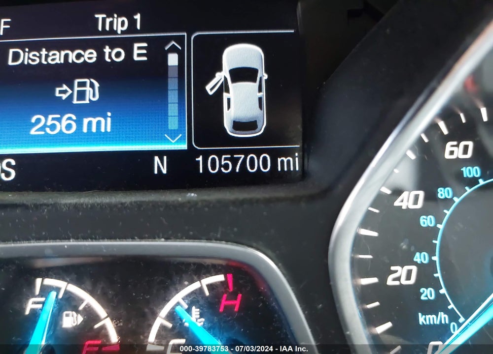 2013 FORD ESCAPE SE VIN: 1FMCU0GX4DUC10759