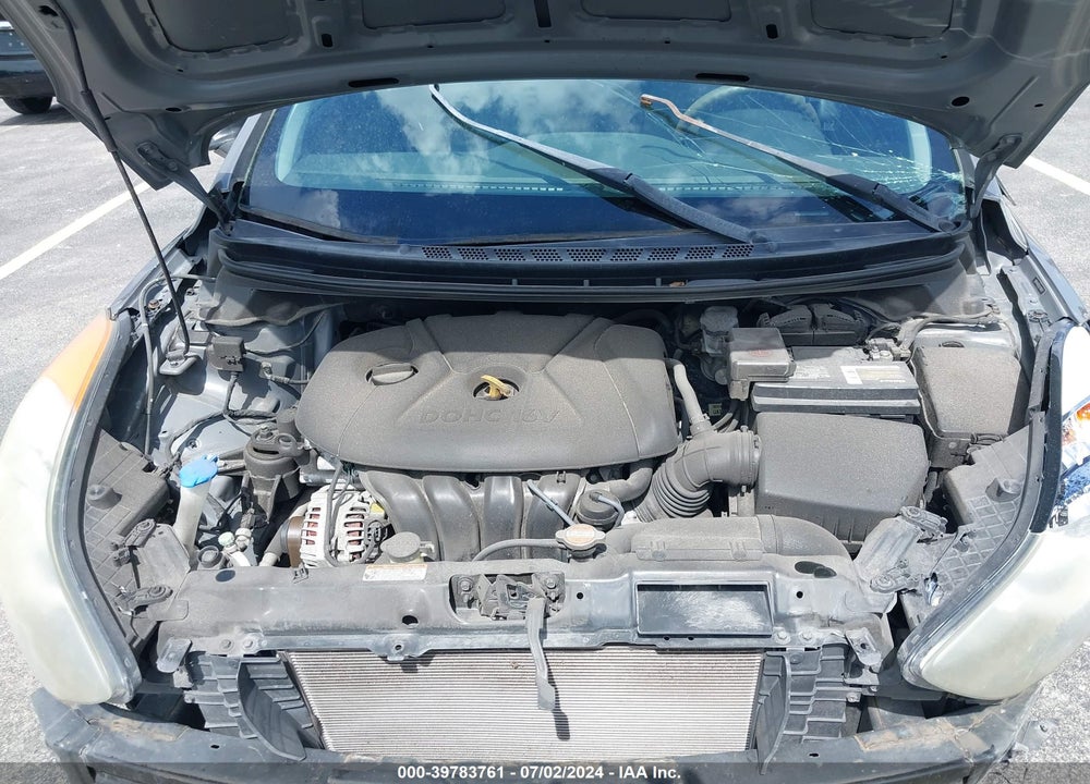 2012 HYUNDAI ELANTRA GLS VIN: 5NPDH4AE6CH139620