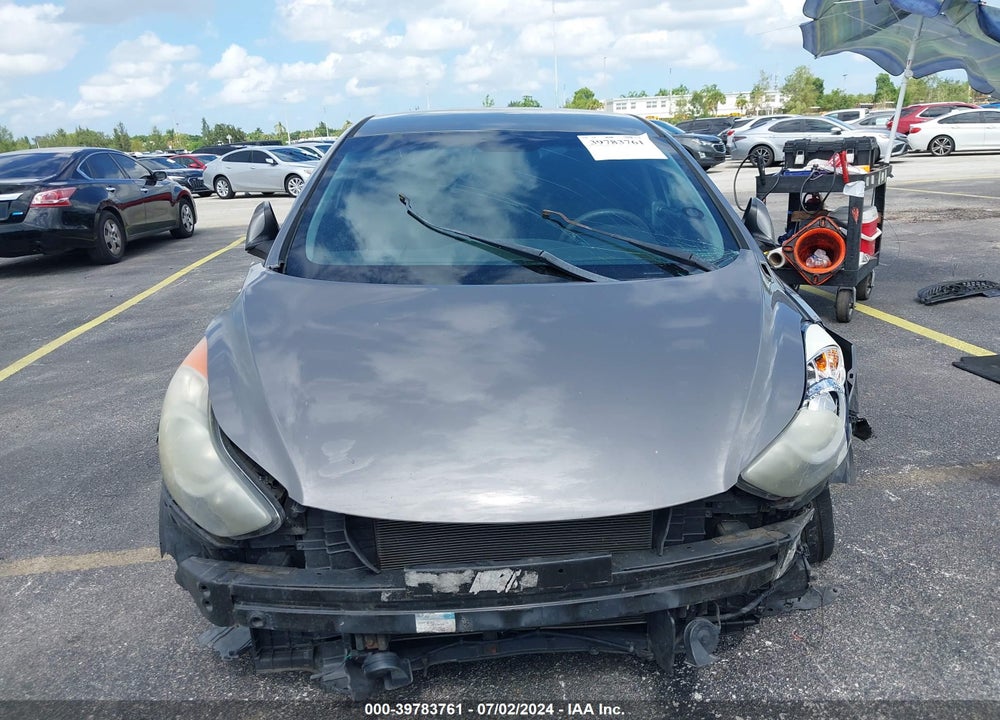 2012 HYUNDAI ELANTRA GLS VIN: 5NPDH4AE6CH139620