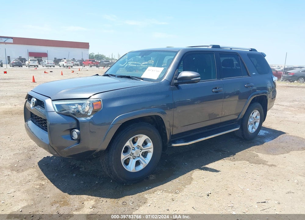2019 TOYOTA 4RUNNER VIN: JTEZU5JR1K5210937